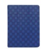 grid lines fasionable colorful case for ipad 2 case CPI 29 blue