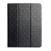 grid lines fasionable colorful smart PU case for ipad 2 CPI 29 black