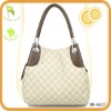 grid pattern style tote bags for ladies 2012