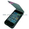 hand-made leather case for apple iphone 4