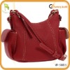 handbag genuine leather with one single adjustable crossbody strap