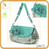 handbags fashion with cute flowers adorned