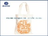 handle cotton shopping tote bag