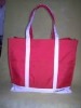 handle reach bottom oxford shopping bag/oxford beach bag