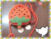 handmade beaded coin purse with strap