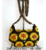 handmade coconut handbag for ladies HB-10497