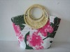 handmade fashion paper straw tote beach bag