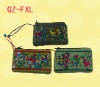 handmade folk embroidered various colours coin purse