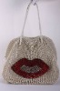 handmade mouth shape handbag/purse/bags,Lips001