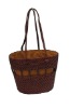 handmade rattan shopping bag