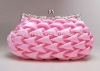 handmade satin cosmetic purse 027
