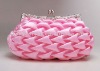 handmade satin cosmetic purse 027