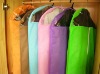 hanging garment bag/ clear garment bags with pocket