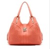 hard leather handbag