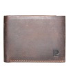 hard old leather wallet