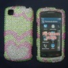 hard plastic cover for LG Encore GT 550 with full of diamond