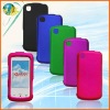 hard rubberized cellular phone cover for LG KM555