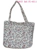 heart printing beach bag