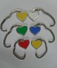 heart shape bag hanger