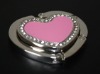 heart shape custom design with rhinestone purse hanger