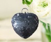 heart shape evening clutch bag