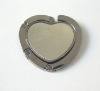heart shaped Purse Hanger with logo