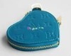 heart ziper women's coin purse