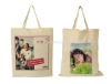heat transfer printing eco-friendly cotton tote bag