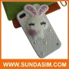 hello kitty bling bling diamond case for iphone 4