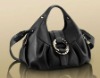 high fashion designer woman leather handbag