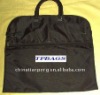 high-grade polyester garment bags/suit covers with PU leather handles