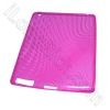 high quality Clear Wave Premium Crystal Candy red TPU Silicone Skin Case For iPad 2 housing-(accept Paypal)