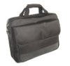 high quality and new stylish black pvc laptop bag(80518-812)