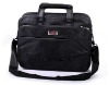 high quality black business casual laptop bag for man