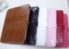 high quality crocodile leather folio briefcase/bag for  IPAD 2