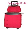high quality fashion red luggage
