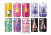 high quality fation Chirstmas hard PC plastic hard back case shell for iphone 4