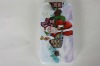 high quality fation Chitstmas gift hard plastic Santa Claus bumper case for iphone 4s