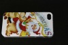 high quality fation Chitstmas gift hard plastic father Chitstmas bumpe case for iphone 4s