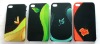 high quality fation hard PC plastic for iphone 4 bumpers shell