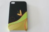 high quality fation hard PC plastic for iphone 4 shell case
