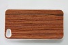 high quality fation hard PC plastic hard wood grain case for iphone 4s