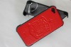 high quality fation mobile phone leather bumper case for iphone 4g