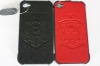 high quality fation mobile phone leather case for iphone 4g