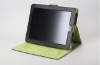 high quality folio stand leather case for  IPAD 2