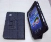 high quality genuine/faux leather folio stand case for  IPAD 2