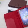 high quality genuine/faux leather folio stand case for  IPAD 2