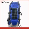 high quality hiking backpack with solar charger