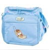 high quality ployster fashion nice mommy baby wholesale outdoor diaper bag