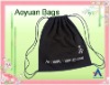 high quality polyester drawstring bag